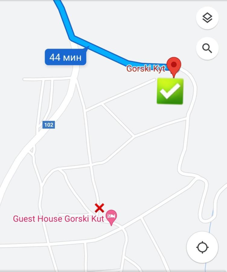 Guest House Gorski Kut Granitovo Екстер'єр фото